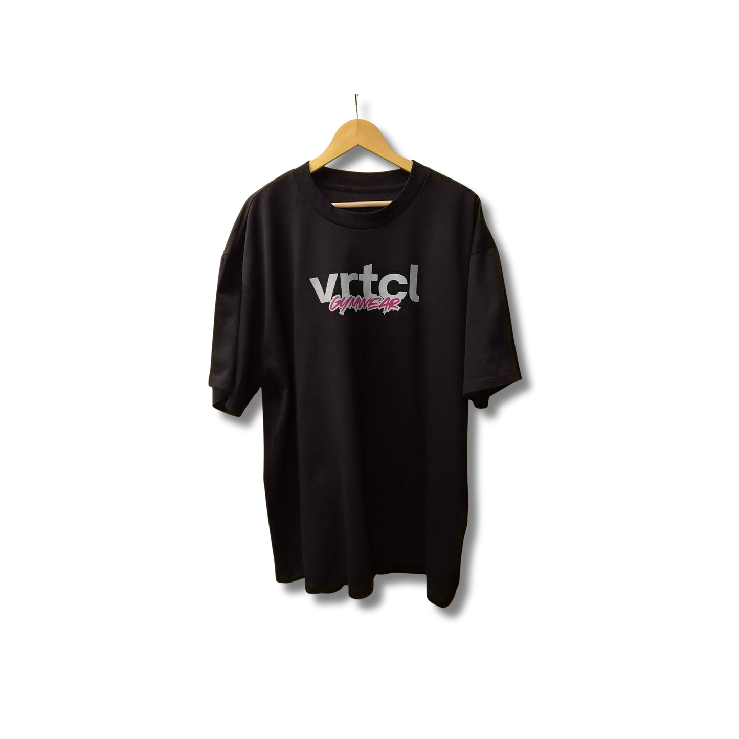 THE VRTCL OVERSIZED TEE : HEAVYWEIGHT BLACK