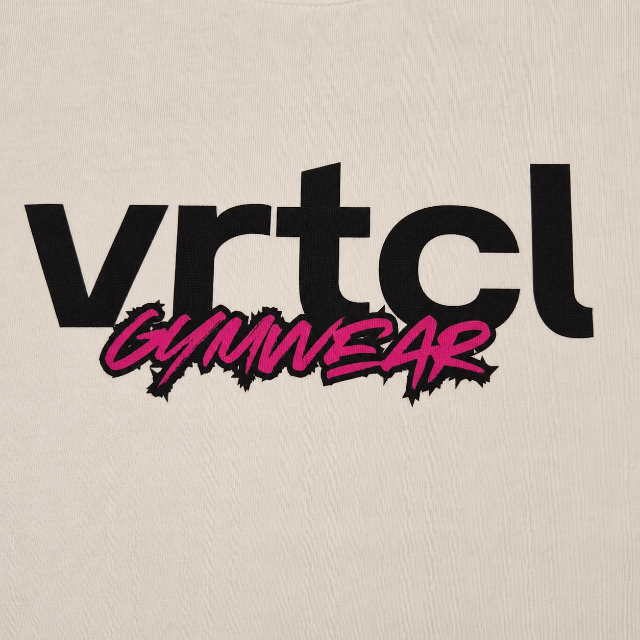 THE VRTCL OVERSIZED TEE : HEAVYWEIGHT WHITE